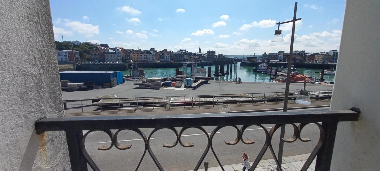 T2 60m² vue panoramique sur port et mer Dieppe Extérieur photo